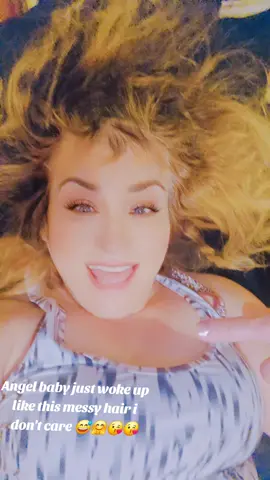 I woke up like this messy hair I don't care lol fyp TikTok Make it viral I don't have rights to the song or MUSIC I COPIED FROM TIKTOK LOVE ME ANGEL BABY #😇🤗😜😘😘 