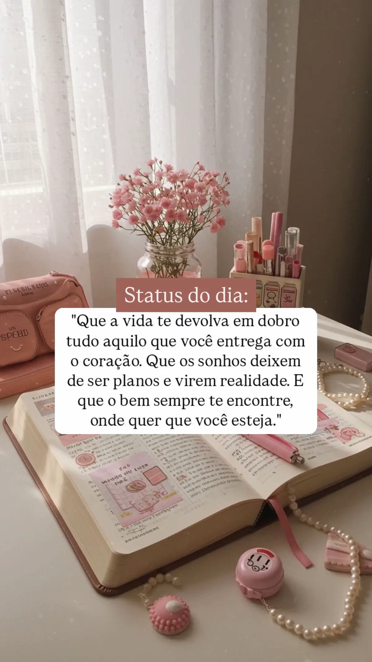 AMÉM! #motivacaodiaria #frasesereflexões #palavradefe #statusdodia #bomdia 