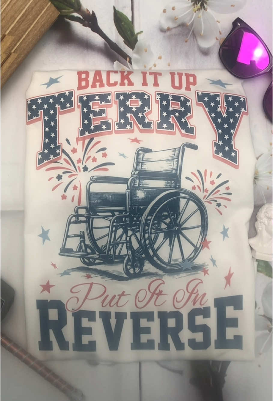 Back it up, Terry 🇺🇸🎇🎆 #backitup #backitupterry #wheelchair #wheelchairterry #usa1776 #4thofjuly #terry4thofjuly #independanceday #4thofjulyparty #4thofjulyshirts 