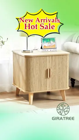 Built-in outlet 🔌, hidden storage, and elegant vibes — this side table does it all. Just $139.8, ships FREE! #Giratree #Giratreefurniture #SmartFurniture #HomeHack #TikTokFinds #HomeInspiration #TikTokHome #FurnitureDesign #HomeDecor #InteriorDesign