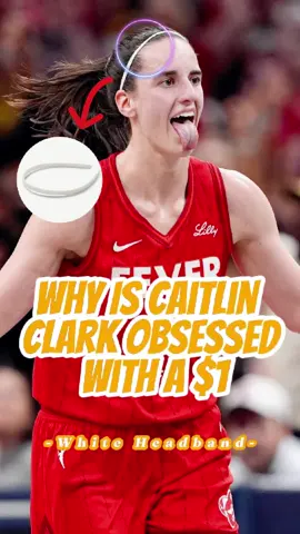 Why Is Caitlin Clark Obsessed with a $1 White Headband? It’s Her Secret Weapon for Winning!#caitlinclark #WNBA #celebrity 