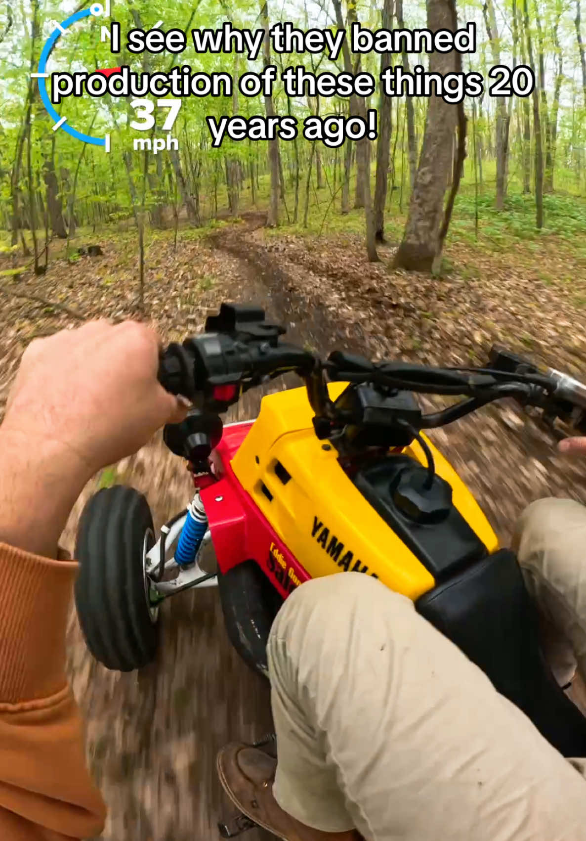 Fastest production quad ever made, Yamaha Banshee #yamaha #banshee #atv #quad 