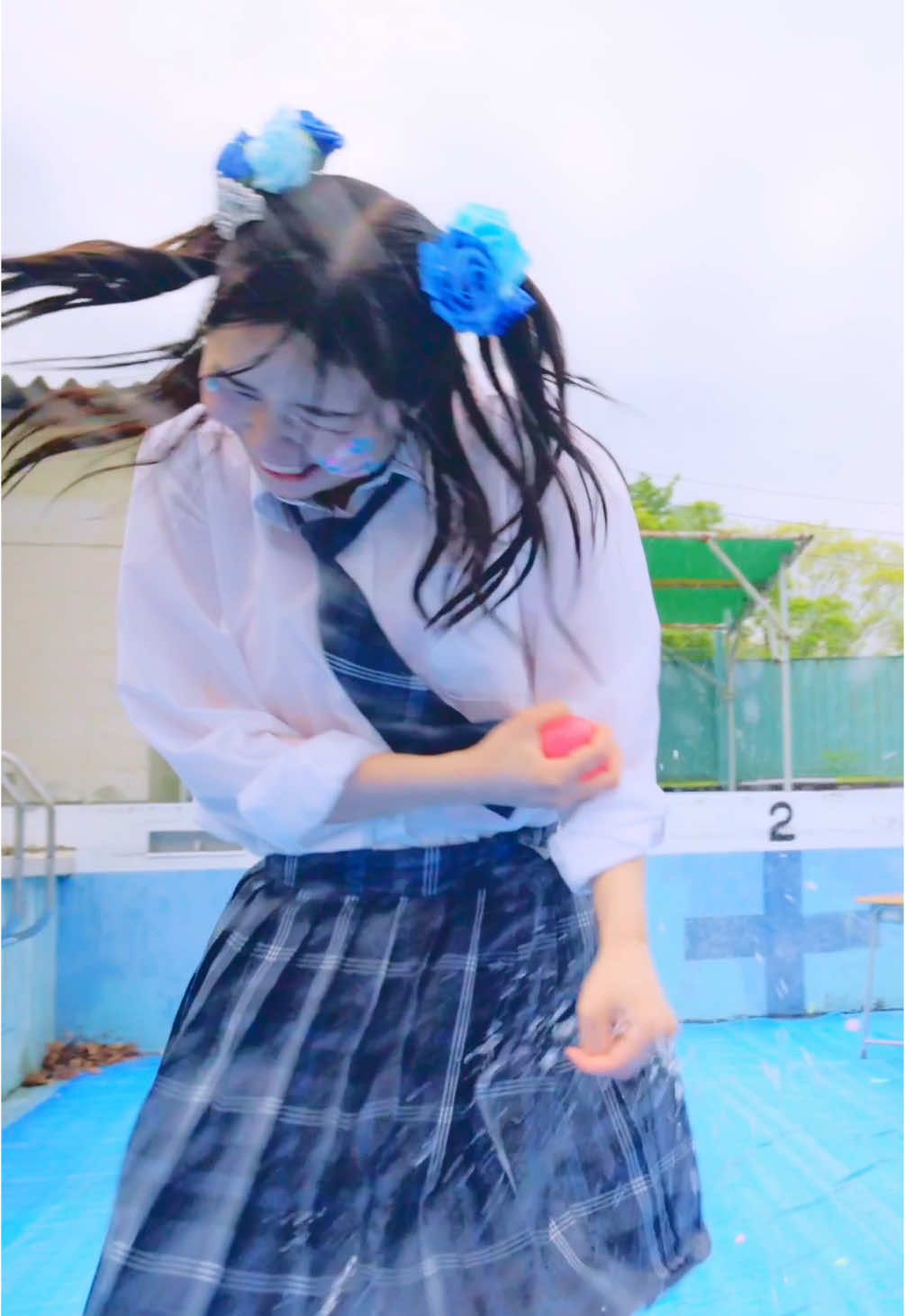 #17／しゅう YouTubeにてMVフルver公開中！ 高校生のうちにやりたい17個のことを実現しました☁️ @shu(珠夕)  #17#放課後どっとこむ #MV #海 #jk #盛り髪 #体育祭 