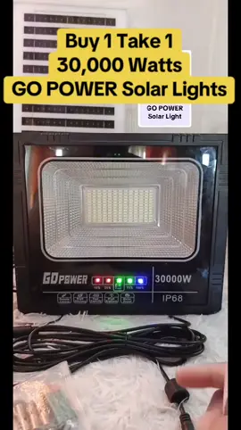 BUY 1 TAKE 1 GO POWER SOLAR LIGHT | INDOOR OUTDOOR SOLAR LIGHT FLOOD LIGHT #solarlight #outdoorsolarlight #indoorsolarlight #gopowersolarlight 