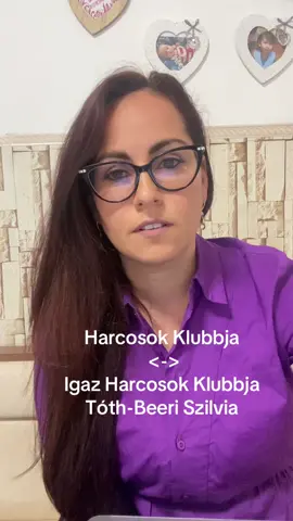 Harcosok Klubbja  <-> Igaz Harcosok Klubbja Tóth-Beeri Szilvia Jelentkezz feladatra: meszharcosok@gmail.com                               Lépj be a Magyar Emberek Szövetsége csoportba:             https://www.facebook.com/share/g/1F1mT83Sj2/?mibextid=wwXIfr