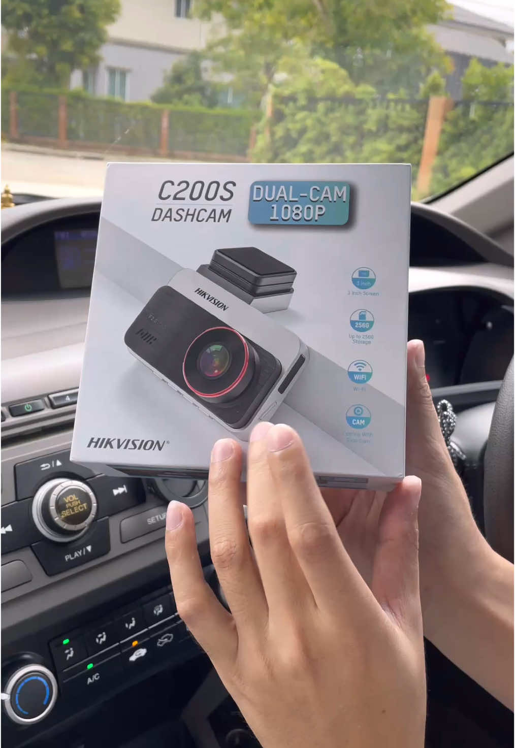 📍แวะมาป้ายยา กล้องติดรถยนต์ ภาพสวย คมชัด ติดตั้งง่าย ราคาน่ารัก ชี้เป้าให้เลยครับ Hikvision C200S 🎉 #HikvisionDashcam  #กล้องติดรถยนต์หน้าหลัง #HikvisionC200S