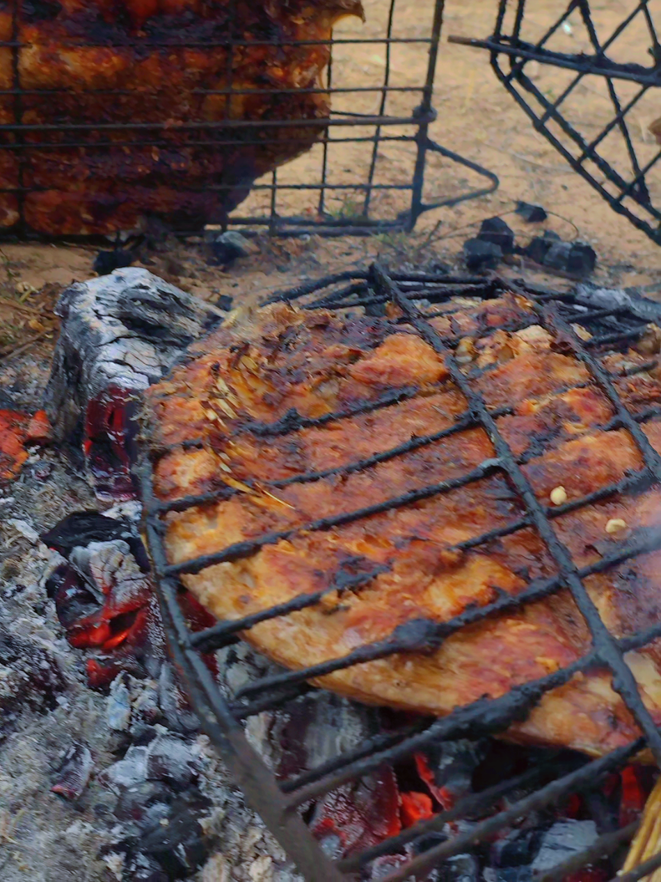 مشاوي سمك #مشاوي #سمك #كشتات #طلعات_البر #البر #كشته 