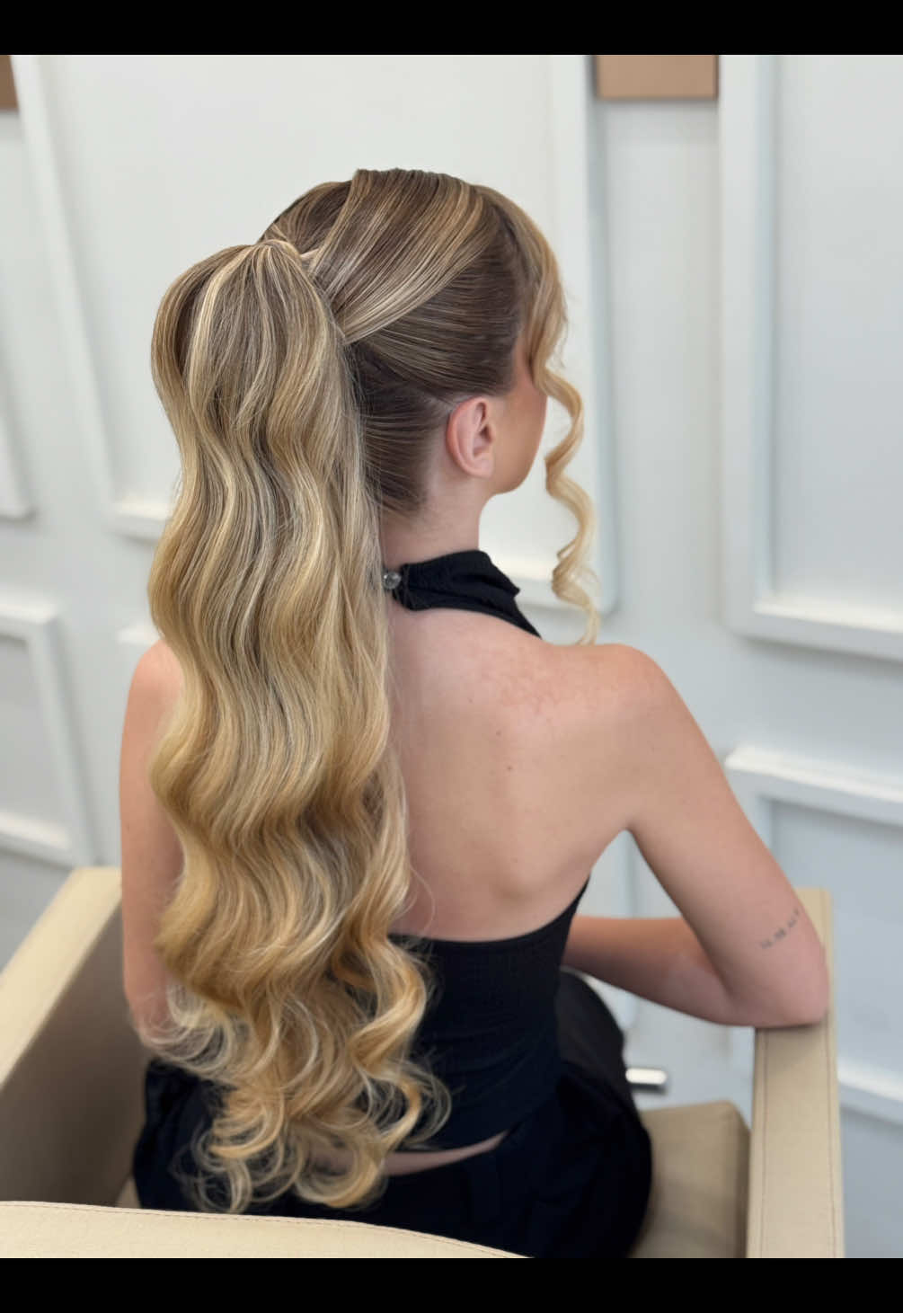 Ponytail ✨🤌🏼  #tutorialpenteado #ponytail #tutorial #ponytailtutorial #rabodecavalo #penteadosfaceis #penteado #madrinha #madrinhasdecasamento #casamento #festa #cabelo #loiras 