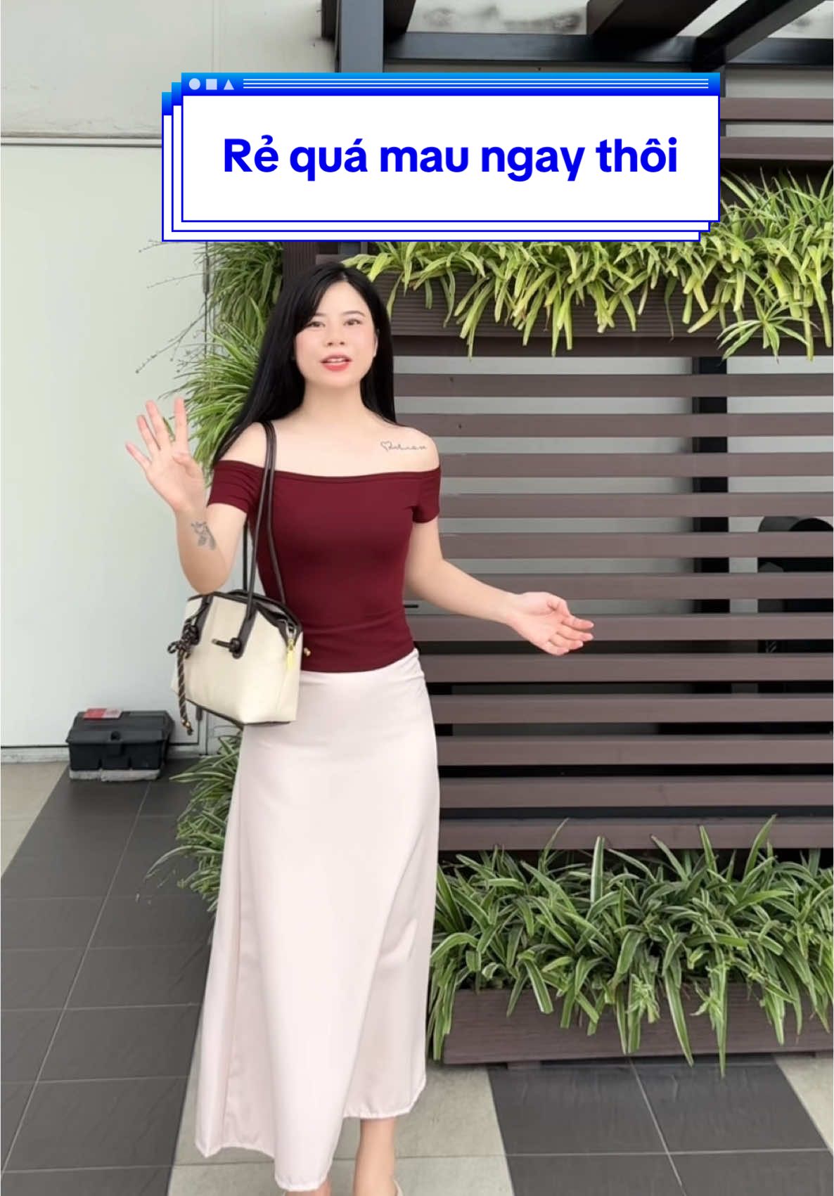 Rẻ quá mau ngay thôi #xuhuong #thoitrangnu #chanvaydai #chanvaylua 