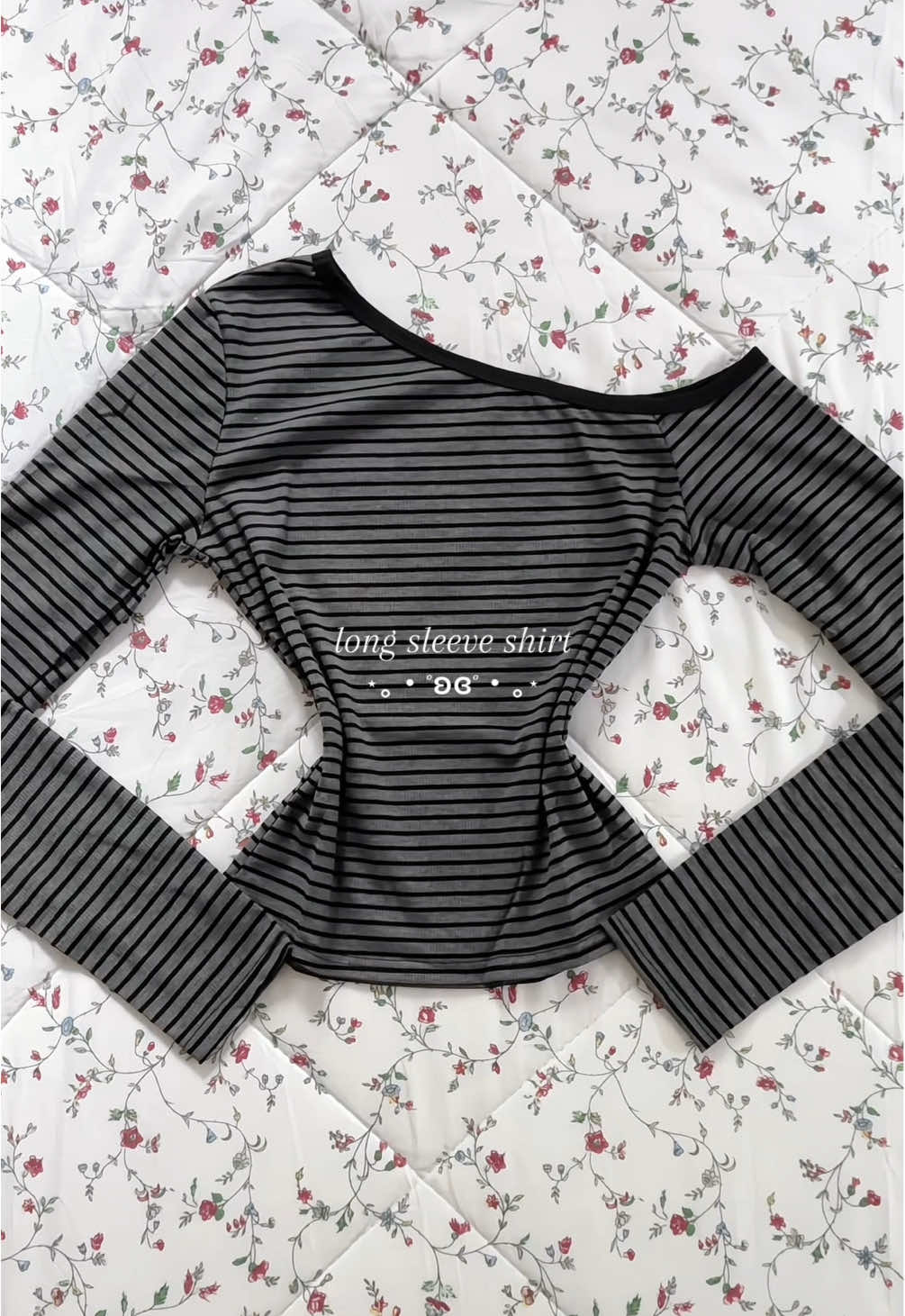 ⋆｡‧long sleeve shirt ʚɞ ‧｡⋆ #layla #longsleeveshirt #shirt #เสื้อแขนยาว #เสื้อลายทาง #เสื้อผ้าแฟชั่น #OOTD 