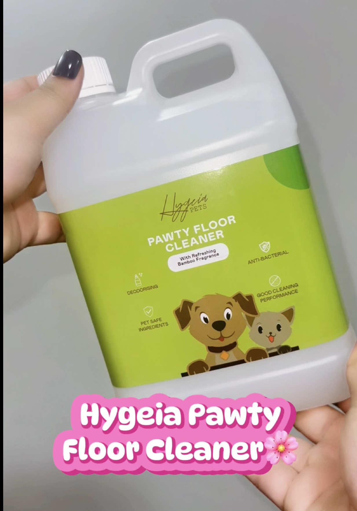 I used to mop with just water because I was scared normal cleaners would harm my pets. After trying Hygeia’s Pawty Floor Cleaner, my house smells fresh and my vinyl floor isn’t sticky anymore. Safe for cats & dogs, anti-bacterial, and rinse-free. Love that it’s made in SG too! #PetSafeCleaning #Createtowin #VinylFloorCare #HygeiaPets #CatTokSG #DogMomSG #PetCareSG #tiktokmademebuyit 