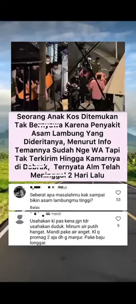 innalillahi wainnailaihi roji'un bahaya nya ASAM LAMBUNG🥺😭😭😭