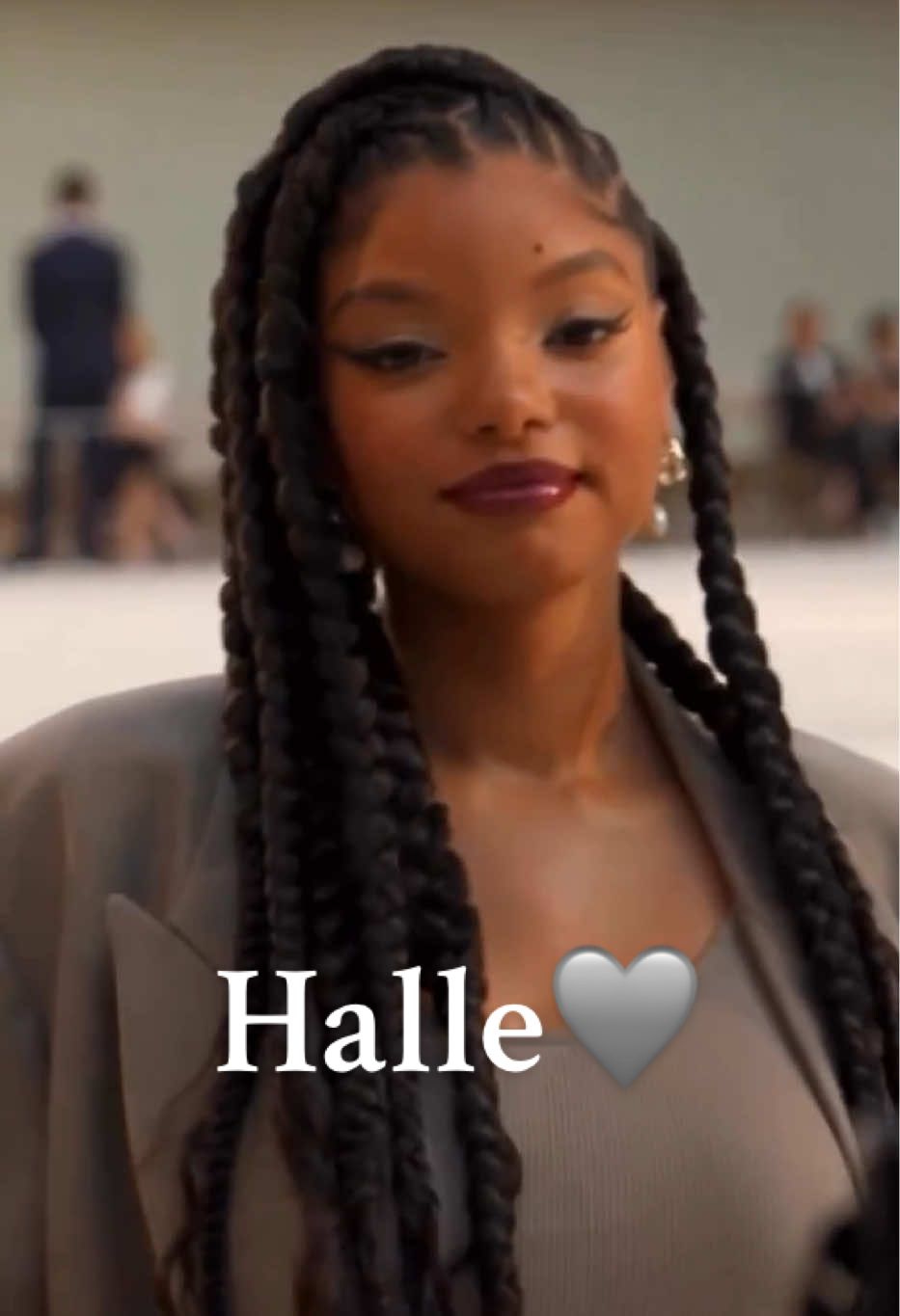 Halle 🩶✨👑 #hallebailey #halle  #knowthatyouareloved 