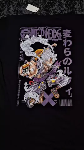 T-Shirt One Piece Gear 5 🔥 #kaosanime #cddy #bajuanime #onepiece #tshirtonepiece #luffyonepiece 
