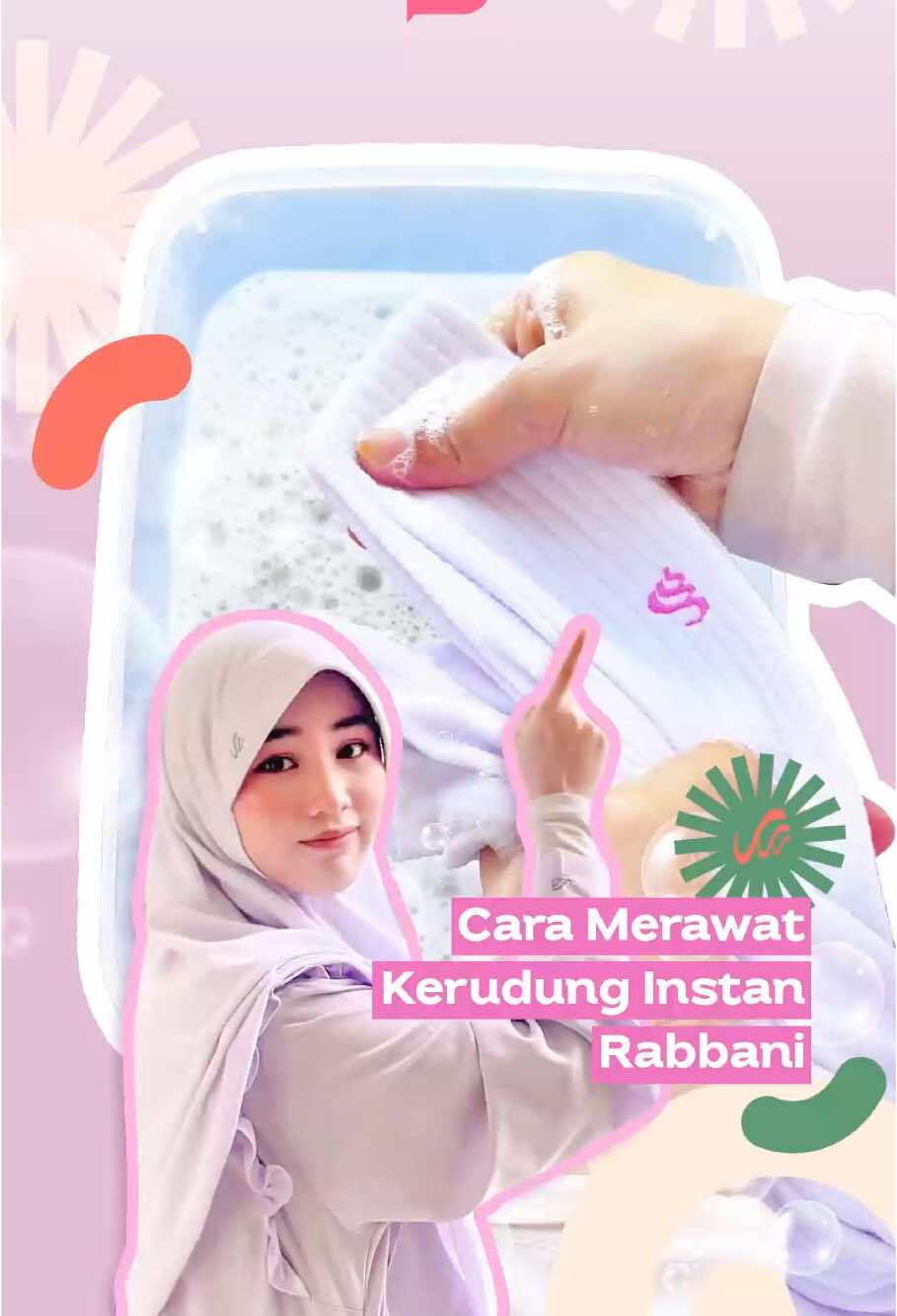 Nggak perlu takut lagi pake kerudung instan Rabbani‼️  Ternyata cara merawatnya gampang banget asal tau triknya🤔 Kalau dirawat dengan benar kerudungnya bisa tetep awet, ngga gampang berbulu dan nyaman dipakai🤍 Kalau rabbaners cara ngerawat kerudung putihnya gimana nihh komen dibawahh‼️ #rabbani #gakpakelama #fypシ゚ 