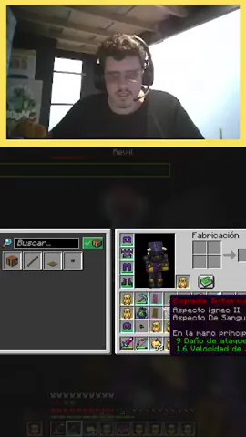 Matamos al clon de Ñevil en EndLesSafio 2 | #facundao de #Twitch #Minecraft #survival #evento #revil #safio #dungeon
