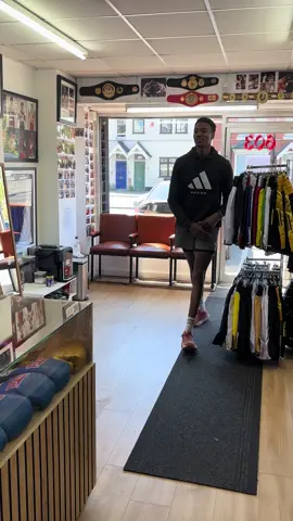 Always a pleasure to have talented local pro and the former British Champ Shakan Pitters drop by the shop after his morning grind! Topped up on tape to keep those hands protected as he preps for his European title fight on June 28th in Ireland. Let’s go champ look forward to seeing you bring that belt back home to Birmingham.#boxing🥊 #fyp #FYP #boxinglife #maddog #suttoncoldfield #🥊 #UK #maddogsboxing #deals #champion #proboxer #european #europeantitle 
