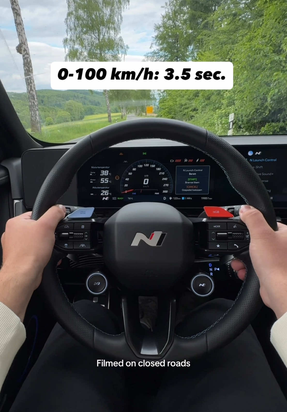 Wait for the exterior sound!💥🔊 #launchcontrol #sound #hyundai #ioniq5n #ioniq5 #ev #bev @Hyundai Deutschland @Hyundai Worldwide 