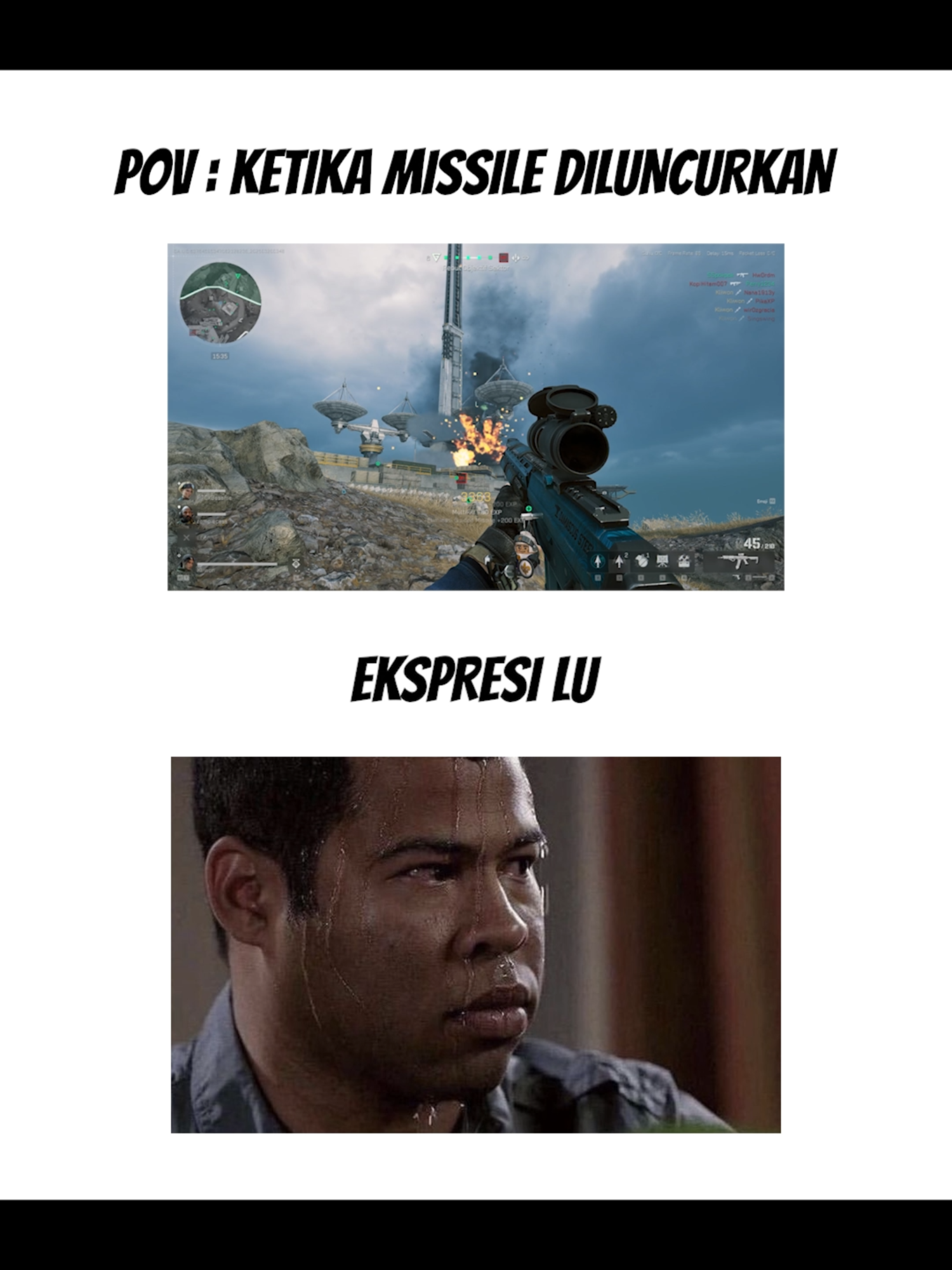 Missile meluncur, auto kringet dingin lurrr ☠ #GarenaDeltaForce #deltaforcemobile #deltaforcepc #garena #FPS #df #tiktokgaming #guidedmissile