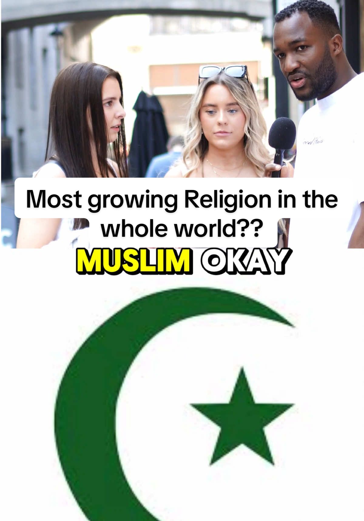 What is the most growing Religion in the whole world 🌍??  #foryoupage❤️❤️ #fyp #guess #religion #islamic_video #christianity #christianitytiktok #islamic 