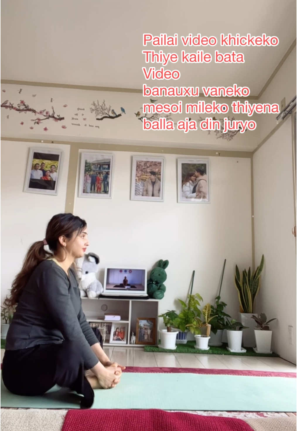 Replying to @Sujina(Grace Yoga)🇩🇰🇳🇵 thank you so much dee,malai jhan proud feel hunxa hajur sanga yoga sikna payeko ma,you’re the best,i love you ❤️please kasailai yoga sikna man xa vane do join sujina dd #sujinathapa #sujinayoga #yoga #meditation 