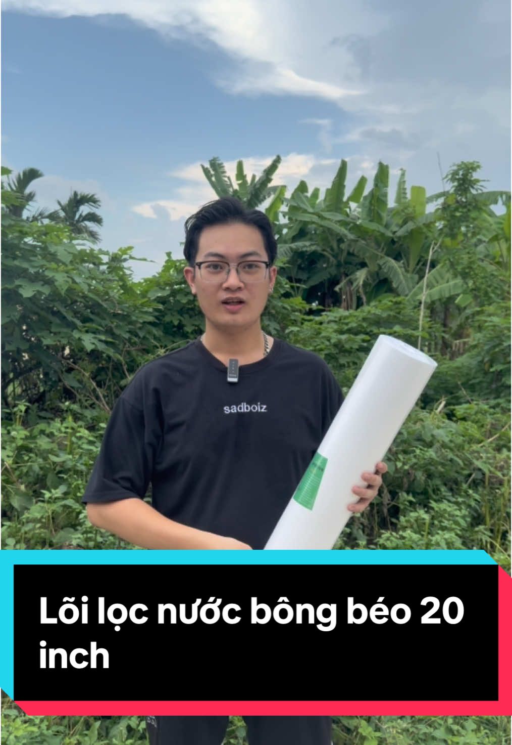 Lõi Lọc Nước Bông Béo 20 Inch #xuhuong #loilocnuoc #loiloc20inch #huytanlocnuoc 