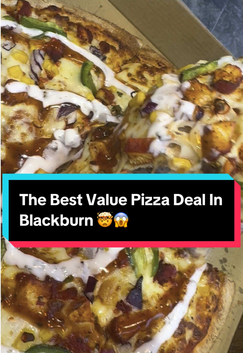 The Best Value Pizza Deal In Blackburn From Lalas 🤯😱#blackburn #foodspots #foodies #takeaway #pakistani 