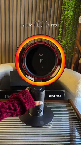 Up to 16 hrs Battery life kaya matagal tagal tong magagamit. Ang premium ng atake #jisulife #minifan #jisulifetablefan #tablefan #jisulifetablefanpro3 @Jisulife-PH f