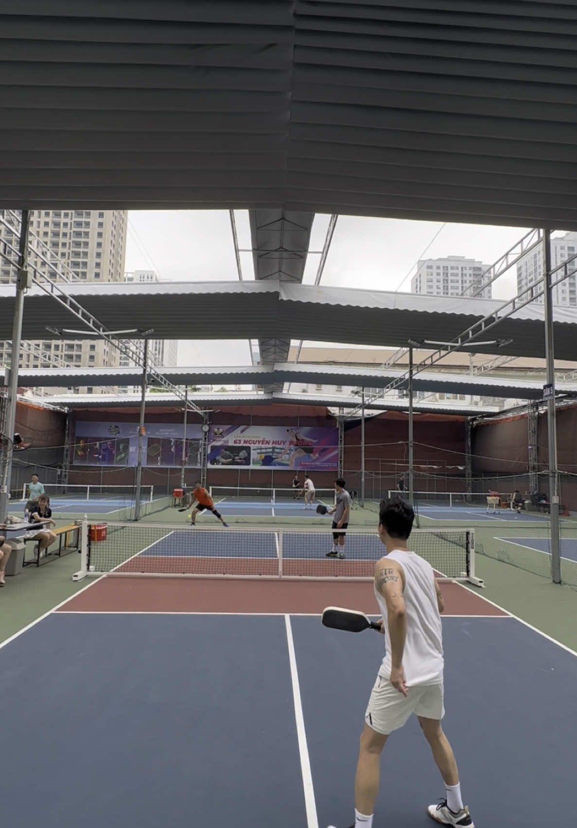 Vợt Paddletek theo mình vẫn là số 1.  Mình áo trắng mn chấm xem trình mấy chấm ạ? #pickleball #pickleballtiktok #pickleballhighlights #pickleballislife #fyp #trending #xuhuong 