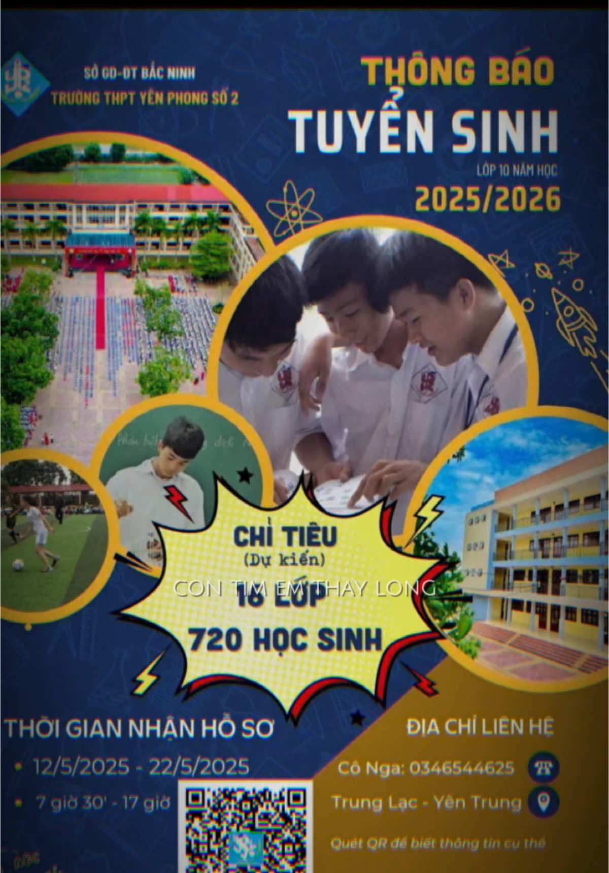 #CapCut CHÀO CÁC EM K21  Trường THPT Yên Phong số 2  Nơi ươm mầm tri thức, nơi nuôi dưỡng ước mơ Các thầy cô giáo tâm huyết, luôn dẫn đường chỉ lối Học sinh chăm ngoan, học tập và rèn luyện Để trở thành người có ích, góp phần xây dựng quê hương Trường THPT Yên Phong số 2, nơi đầy ắp tiếng cười Nơi các bạn học sinh cùng nhau học tập và trưởng thành Dù khó khăn nhưng không ngừng cố gắng Để đạt được ước mơ, và tương lai sáng lạn Chúc trường THPT Yên Phong số 2 mãi mãi phát triển Nơi đào tạo nên những thế hệ tương lai của đất nước!