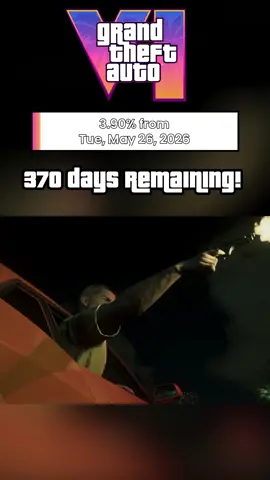 370 days remaining before release! I'm so excited!! #gta #gtavi #rockstargames #lucia #jason #fyp #viral