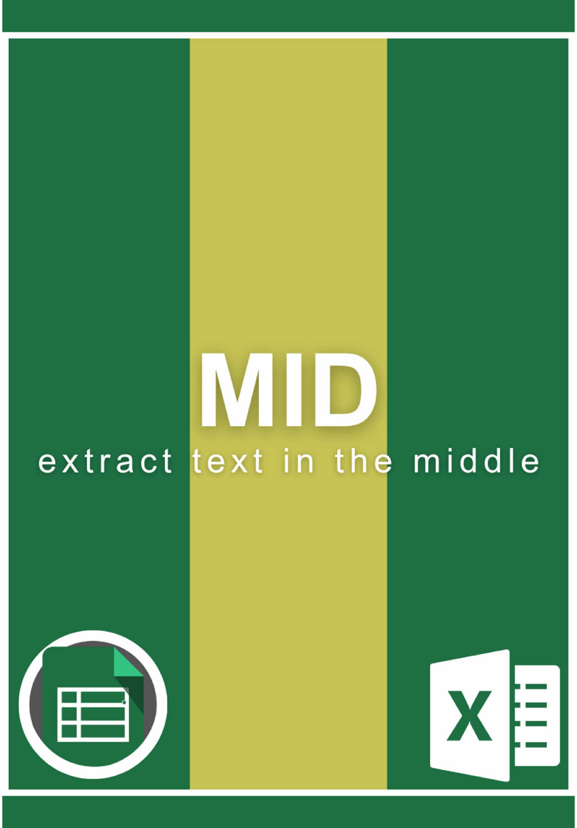 How to use the MID function in 24 seconds‼️ Step 1. Type in =MID( Step 2. Select the text Step 3. Type FIND( Step 4. Type “ “ (a single space surrounded by double quotes; this finds the position of the first space in the text) Step 5. Select the text Step 6. Type +1 (this gives the position of the first character after the first space) Step 7. Type 1 for num_chars (this extracts the single character from the position at step 6) If you are ready to... • ﻿﻿Become an ‘Excel Ninja’ or ‘Spreadsheet Samurai’ in your office and showcase your value in the workspace • ﻿﻿Impress your boss and land promotions / pay-raises with your new profound skills • ﻿﻿End Excel anxiety and upgrade your level of confidence Register for Miss Excel’s FREE one hour masterclass on Excel Dashboards (link in bio)! #cheatsheets #excel #exceltips #spreadsheet #tutorials 