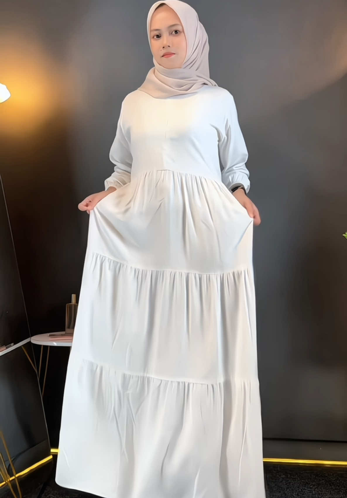 Rekomendasi gamis cantik simpel bahan jatuh adem pol bisa untuk busui ya say borong sekarang juga  😍#rekomendasi #gamis #outfit #outfit #fyp #fyppppppppppppppppppppppp 