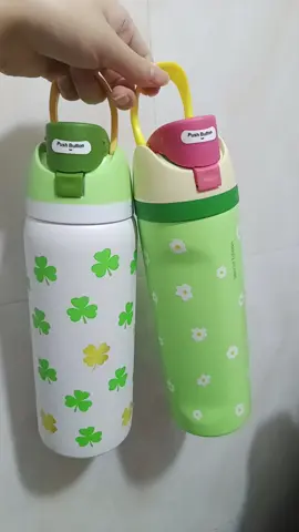 Rainbow clover, beautiful.#owalawaterbottle #owalafreesip #owala #