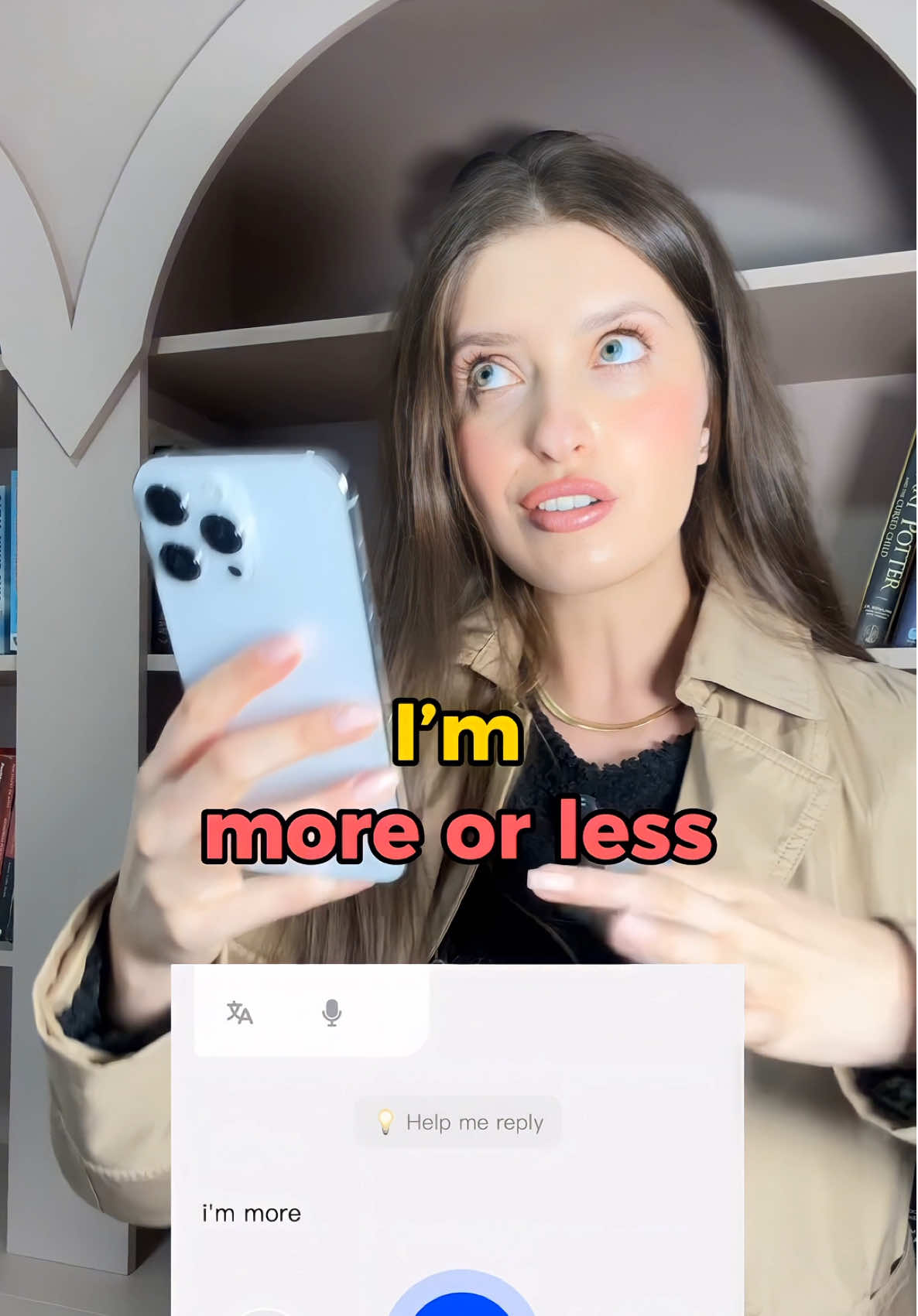 More or less ❌ Try LingChat on Google Play or App Store and use my code FT639 to get 30%OFF! Don’t miss out! #english #englishteacher #languagelearning #englishwith #lingchat #learnenglish #englishlearning #ingles #inglesonline #teacher