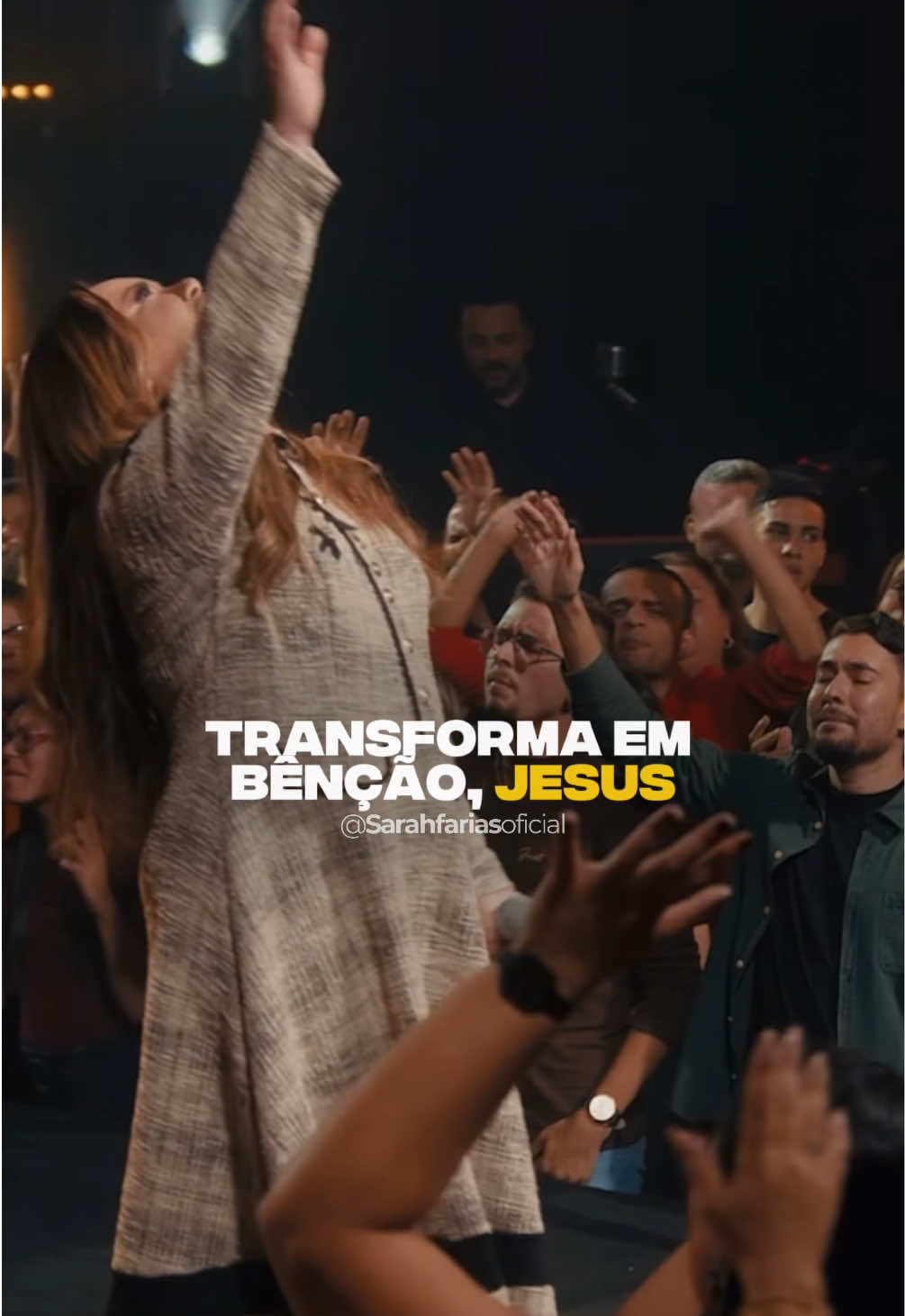 Ele já está transformando em benção!  Último lançamento do DVD Sarah Farias Experience.  . . #sarahfarias #cristao #jesus #louvor #cristaosnotiktok 