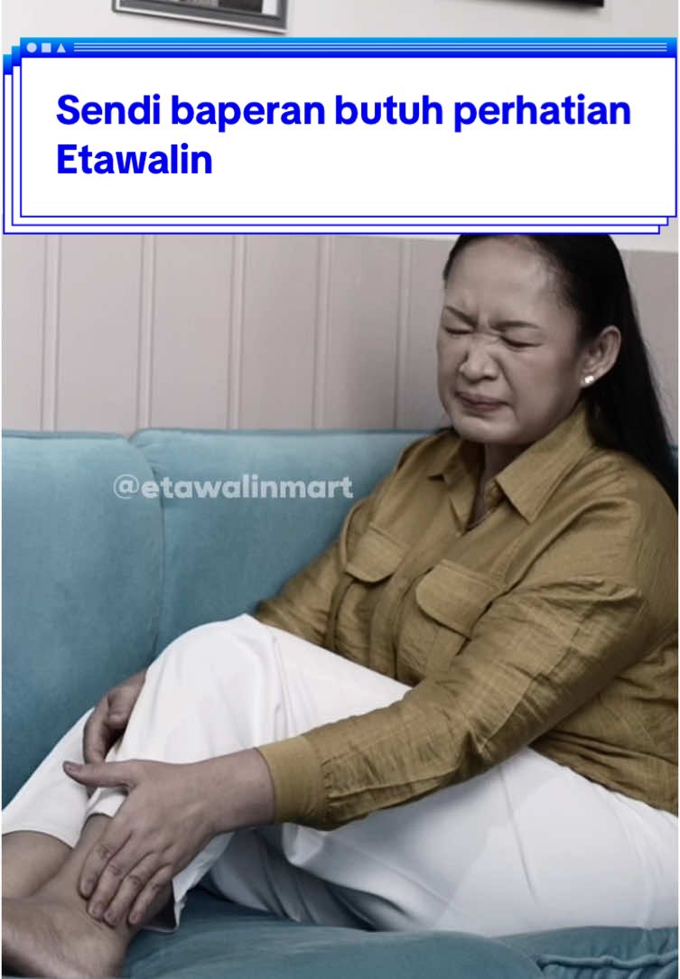 Biar sendi gak baperan terus, yuk kasih Etawalin aja yang bisa bantu sendi tetap kuat dan sehat🤩 Checkout dan cobain sekarang! #etawalin #etawalinoriginal #nutrisitulangsendi #nyerisendi #pegallinu #FR60_5M 