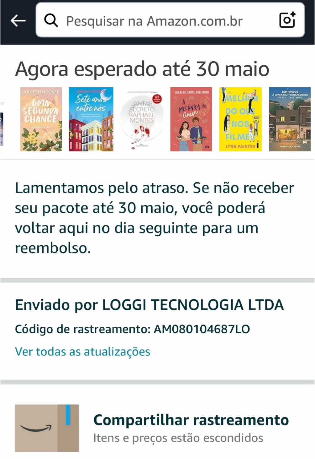 Amazon eu tenho te odiado TANTO que não tem explicação!!!! #BookTok #booktokbrasil #books #livro #livrostiktok #amazon #bookfriday #loggi 
