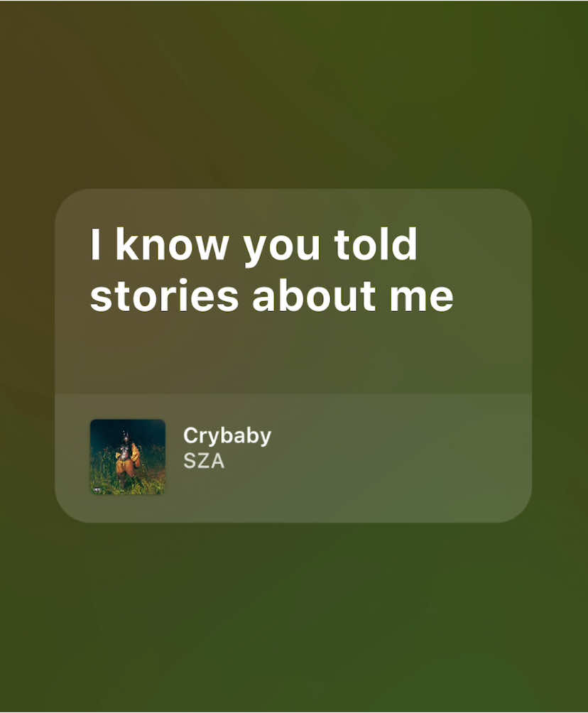 here's some for you #crybaby #sza 