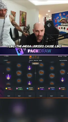 Insane pull on PackDraw for hyus live and henny while streaming live on kick  #fyp #foru #gaming 