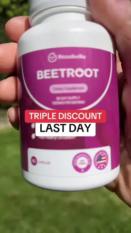 Rosabella Organic Beetroot Capsules Blood Flow & Heart Health flash sale discount deal coupon code free shipping*  #TikTokShopMemorialDay #tiktokmademebuyit #TikTokShop #TikTokShopSummerTurnUp #ifyouknowyouknow #DealsForYouDays #beetroot  *Disclaimer: Prices, sales, seller coupons, discounts may vary at any time after the date this video is posted as the seller may regularly change their limited-time promotions. Free shipping and TikTok coupons may vary by account. 