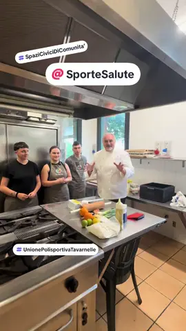 Mani in pasta con il nostro Chef Di Pirro @Sport e Salute #spazicivici 