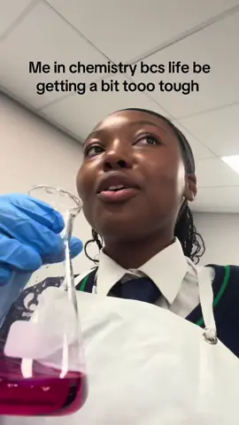 We did titration in chem today 👩‍🔬🧪.                                                                             .                                                                      .                                                                          .                                                                  .  #chrmistry #titration #school #lifeishard #matric #viral #fyp 