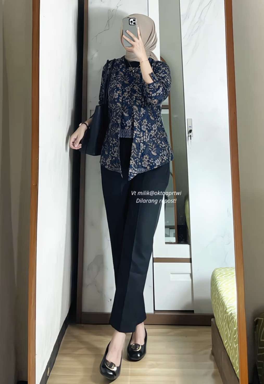 Cantik bgt buat kerja✨ #batik #batikmodern #bajubatik #batikwanita #batikkerja 