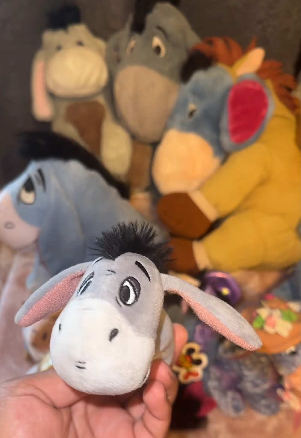 Thanks for noticing me 🩵 #eeyore #eeyoreplush #disneycollection #eeyorefromwinniethepooh 