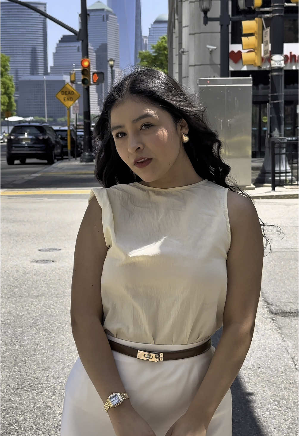 Warm weather is all my soul needs 🤍 . . . . . . . . . . . #butteryellow #elegante #elegantoutfit #ootdinspo #modestfashıon #classy #dresstoimpress #slaywithgrace 