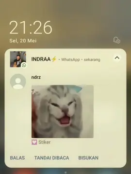 [20/5 21.29] ndrz: aaa hp ku aja ngelag mau klik hanyaa admin yang kirim pesan😭 @setyawanznz  kan jebol notif mu, ini konsep nya makan gacoan+nikmati notif favorit gasii#ndra #indra #fyp #foryou 