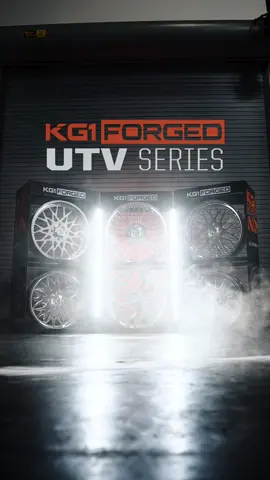 Uncompromising strength. Unmistakable style. #KG1UTVSeries 🥵 . . #KG1Forged #ForgedForEveryone #FullBlownMetal #sxswheels #utvwheels #wheels #forgedwheels #forged #showwheels