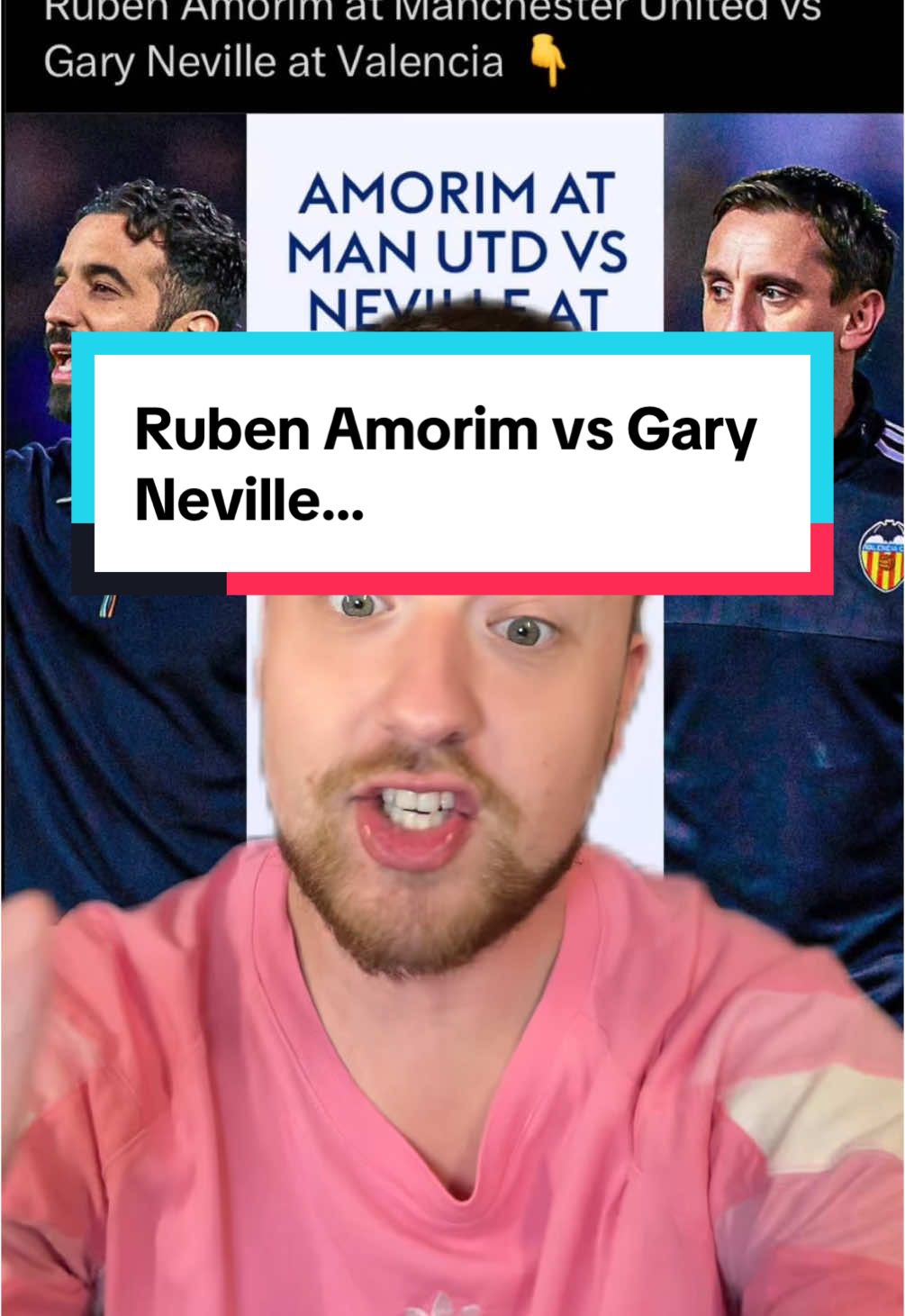 Ruben Amorim vs Gary Neville… #manchesterunited #manutd #mufc #markgoldbridge #garyneville #rubenamorim #rorytalksfootball 