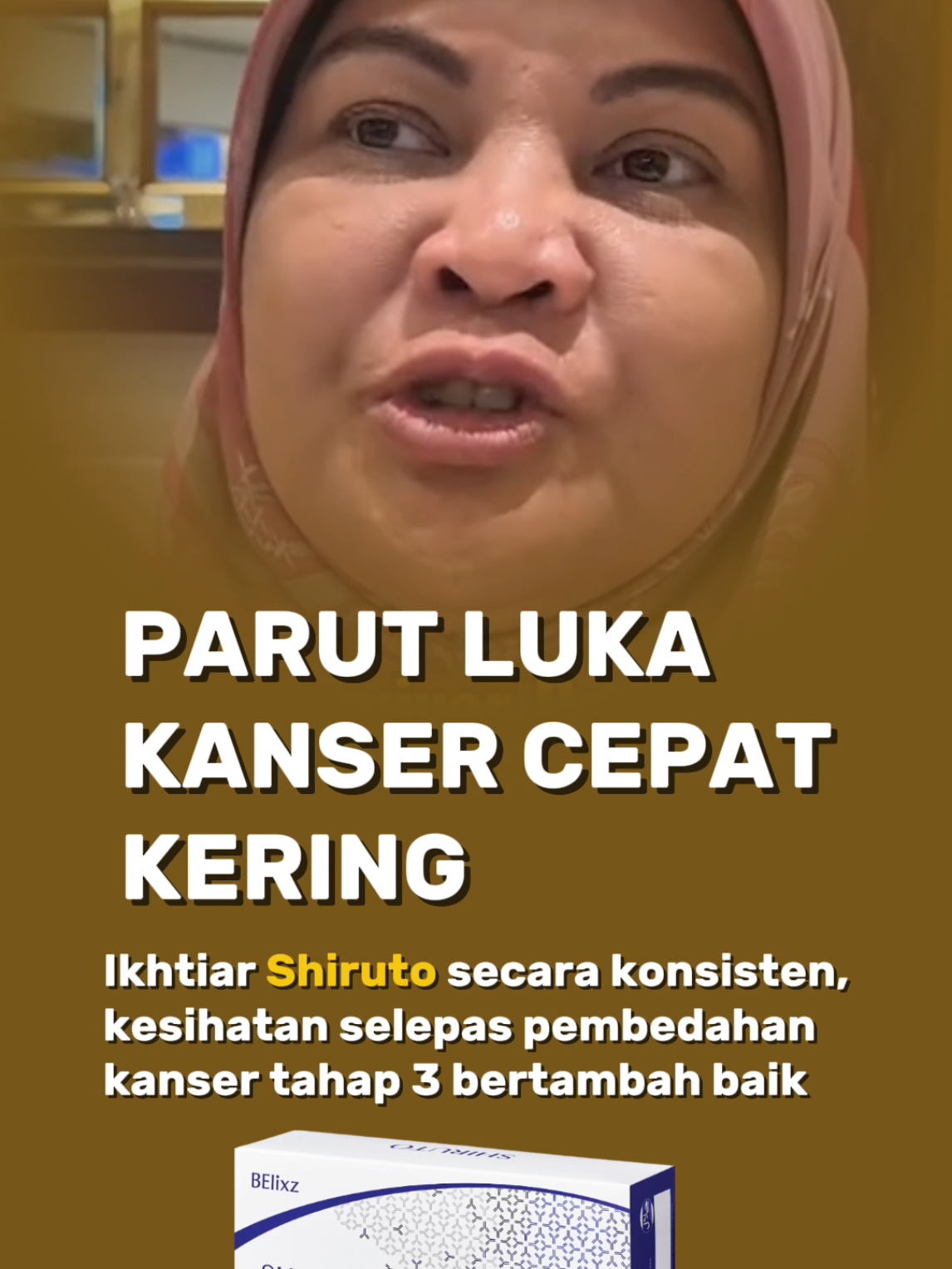 Saya disahkan menghidap kanser tahap 3. Selepas pembedahan, luka parut agak besar dan lambat sembuh. Hari-hari rasa perit dan badan cepat letih.  Tapi saya tak pernah berhenti berikhtiar. Saya mula konsisten dengan Shiruto, dan alhamdulillah… luka parut semakin kering, badan rasa lebih bertenaga, dan kesihatan semakin baik berbanding sebelum ini.  Perjalanan masih panjang, tapi saya percaya—dengan izin Allah, setiap usaha pasti ada hasilnya. #KanserTahap3 #PejuangKanser #SurvivorKanser #LawanKanser #KuatDemiKeluarga #SelepasPembedahan #LukaPembedahan #ParutPembedahan #IkhtiarSembuh #SembuhDenganIzinAllah #Shiruto #ShirutoTestimoni #ShirutoMalaysia #ShirutoBerfungsi #SupplemenImun #TingkatImuniti #RawatDariDalam #ShirutoUntukKanser #ShirutoBerjaya #HealingJourney #KisahBenar #KisahInspirasi #MotivasiSihat #BangkitMelawan #PerjuanganBelumSelesai #kajang #cheras #selangor #kualalumpur 